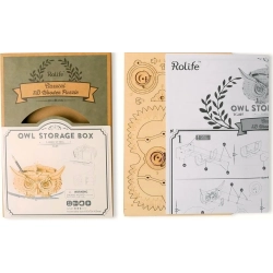 Puzzle 3D - Organizer Sowa